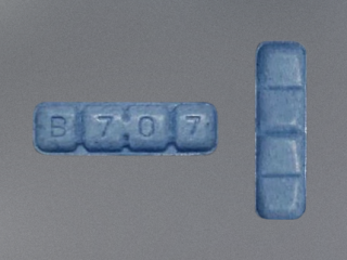 Blue Xanax bars