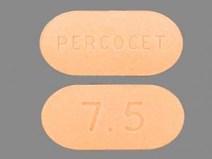 Percocet 7.5/500mg